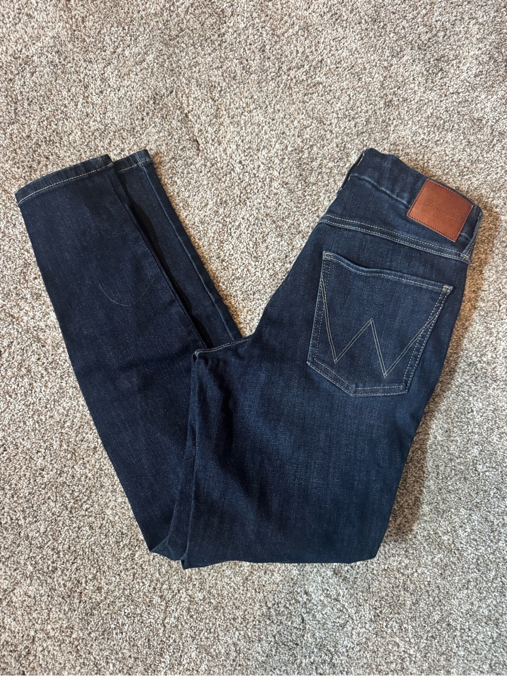 Wrangler Women’s Dark Indigo Skinny Jeans